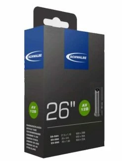 Chambre à Air Schwalbe AV 12B 26x7/8-1.00" 20/28-584/590 AV 40mm