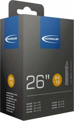 Chambre à Air Schwalbe 26x1.5-2.5 S AV13 40 Mm No. 13 (26")