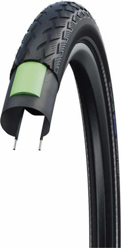 Schwalbe Pneus 26x1.75 S Marathon GreenGuard 47-559, Black-Reflex