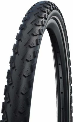 Schwalbe Pneu Land Cruiser Plus ETRTO 55-622 28x2.15 Pouces, Black-Reflex