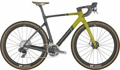Scott Addict Gravel Tuned Savana Green Vélo De Cyclo-cross