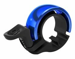 Cloche Knog Oi Petit Black/blue | Diamètre Du Guidon : 22,2 Mm