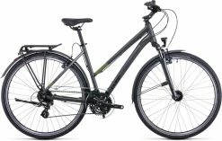 Cube Touring Iridium N Green Vélo Trekking Femme