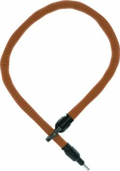 Abus IvyTex Chaîne De Fermeture De Cadre ACH IVY 6KS/100 Sparkling Orange