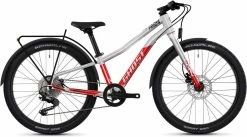 Ghost Kato 24 Pro EQ Rainbow Silver / Riot Red Glossy Vélo Enfant 24 Pouces