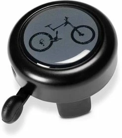 RFR Cloche De Vélo BUDDYS Bike Noir Et Gris